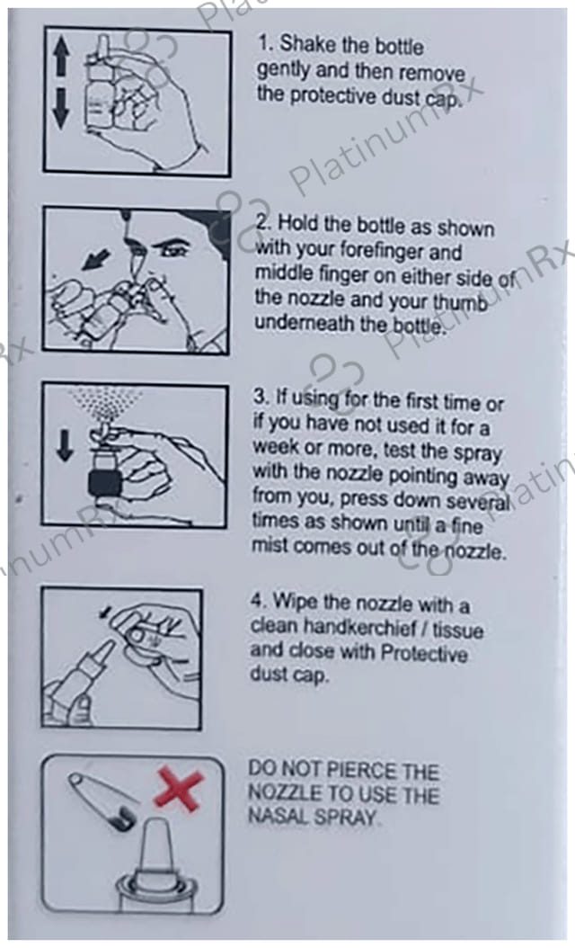 Oxotica 140/27.5mcg AZ Nasal Spray 9.8gm