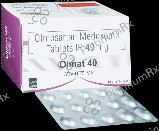 Olmat 40mg Tablet 15s