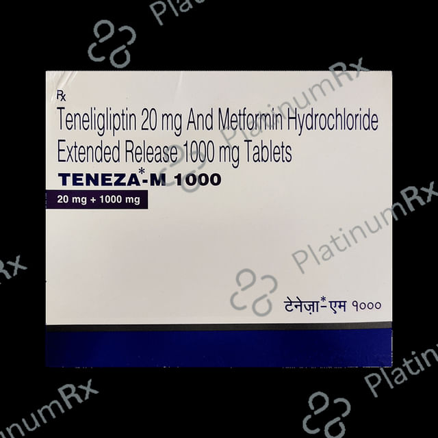 Teneza-M 1000 Tablet ER 10 Tablet ER
