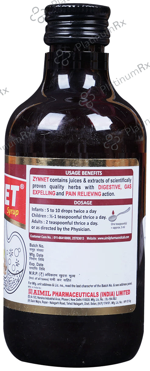 Aimil Zymnet Syrup 200ml