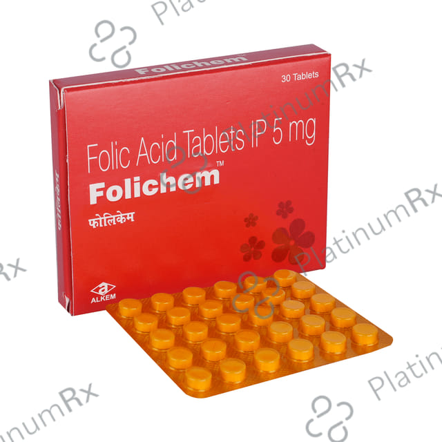 Folichem 5000mcg Tablet 30s