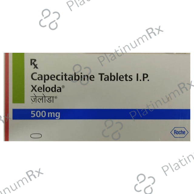 Xeloda 500mg Tablet 10 tablets