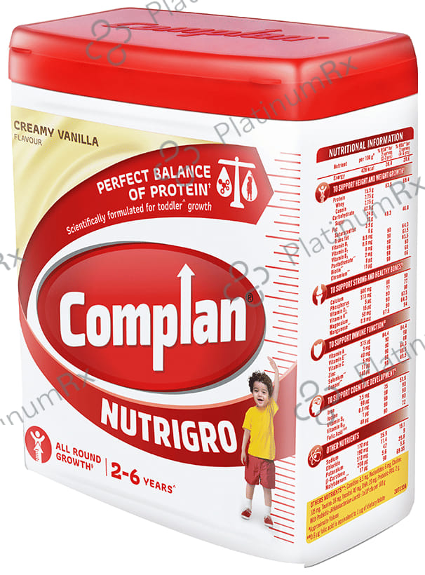 Nutrigro Complan Protein 2 to 6 Years Creamy Vanilla Flavour Powder 400gm