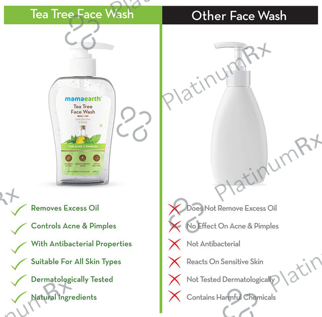 Mamaearth Tea Tree Face Wash 250ml