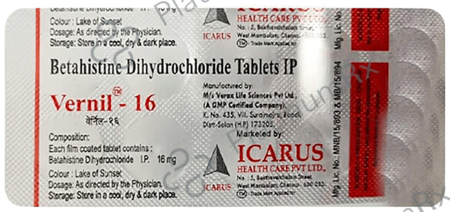 Vernil 16mg Tablet