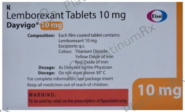 Dayvigo 10mg Tablet