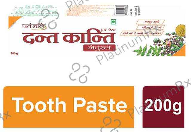 Patanjali Ayurveda Dant Kanti Natural Toothpaste 200gm