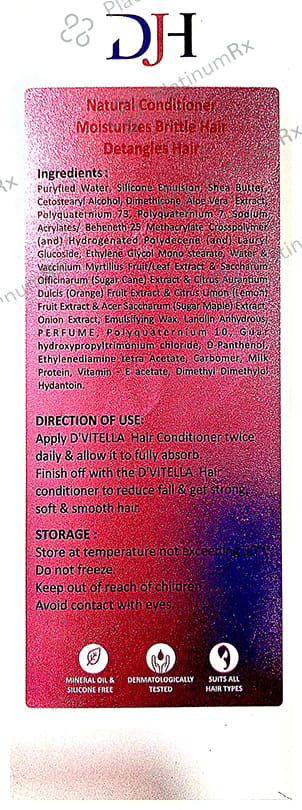 D'Vitella Hair Conditioner