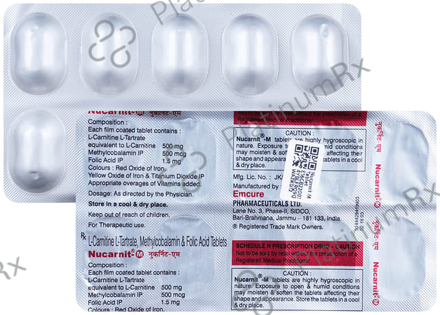 Nucarnit M Tablet 10s