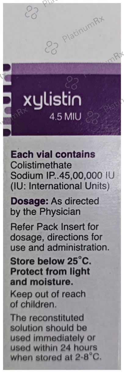 Xylistin 4.5MIU Injection 10ml