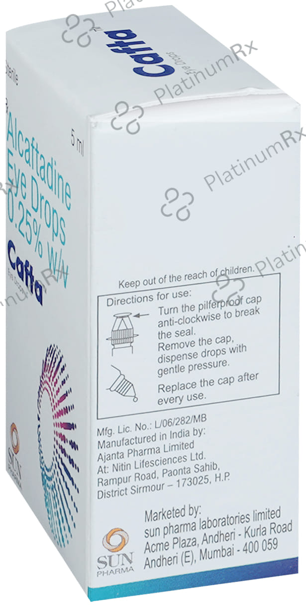 Cafta 2.5mg Eye Drop 5ml