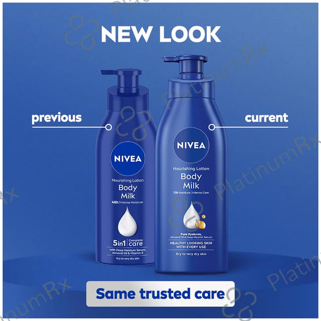 Nivea 5 in 1 Complete Care Nourishing Lotion Body Milk - For Dry to Very Dry Skin 400 ml
