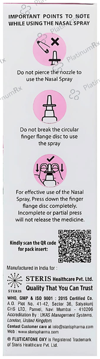 Fluticatone Oxy Nasal Spray 7gm