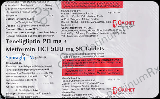 Supraglip-M Tablet SR