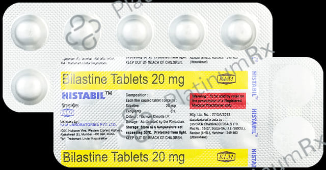 Histabil 20mg Tablet 10s