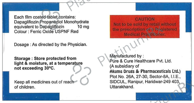 Physidap 10mg Tablet 10s
