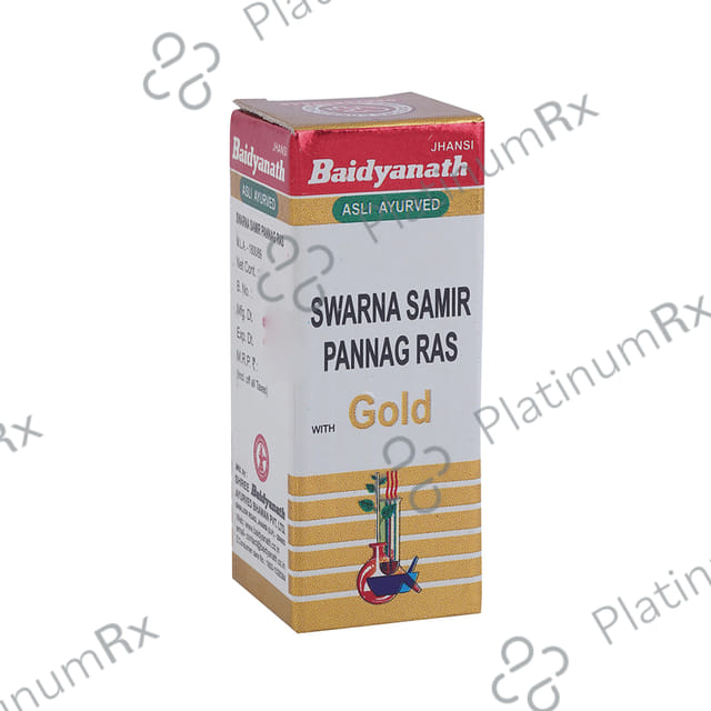 Baidyanath (Jhansi) Swarna Samir Pannag Ras with Gold