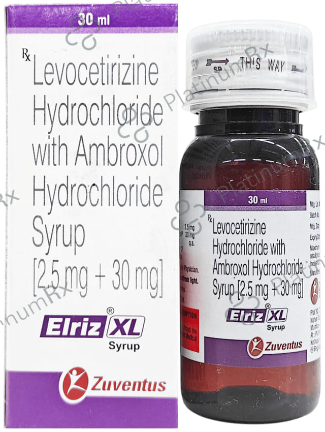 Elriz XL 30/2.5mg Syrup 30ml