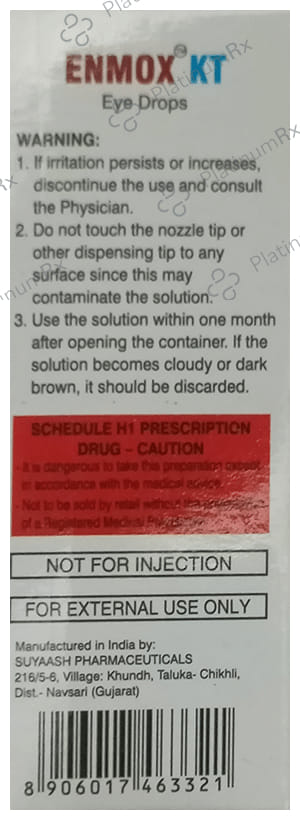 Enmox KT Eye Drop 5ml