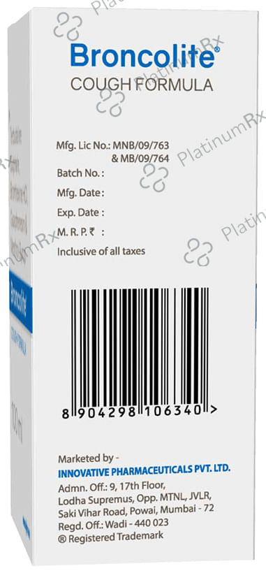 Broncolite Syrup 100ml
