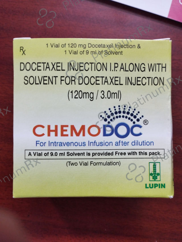 Chemodoc 120mg Injection 3ml