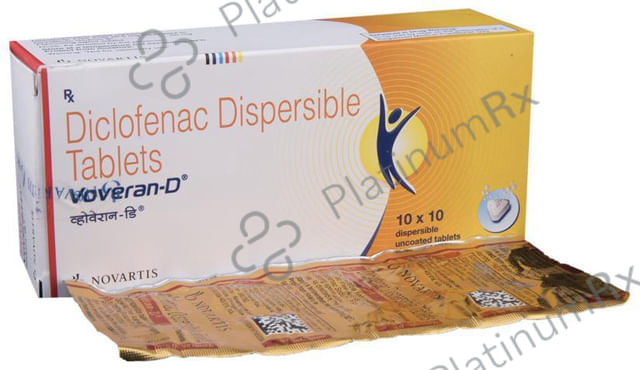 Voveran D 50mg Tablet DT 10s
