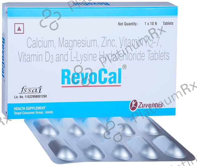 Revocal 200/50mg Tablet 10s