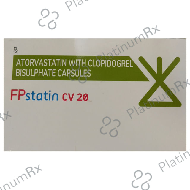 Fpstatin CV 20 Capsule 10 Capsule