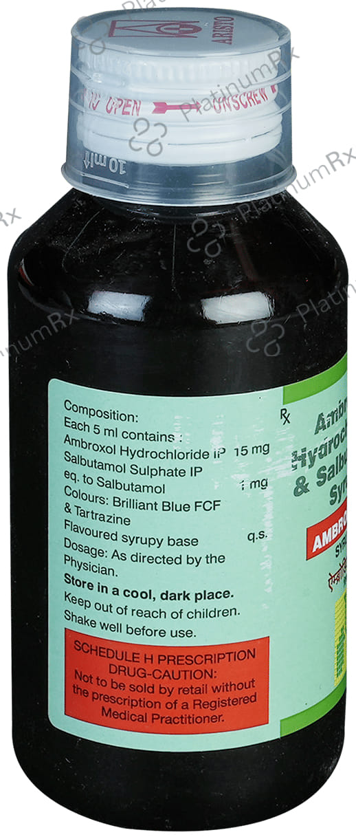 Ambrodil S 15/1mg Syrup 100ml