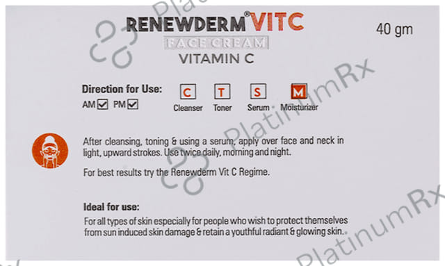 Renewderm VitC Face Cream 40gm