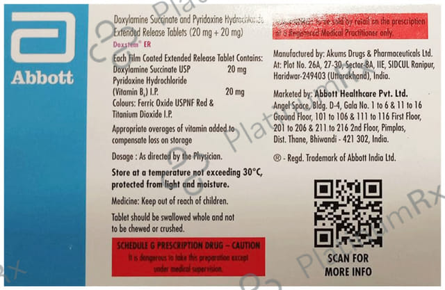 Doxstem ER 20/20mg Tablet 15s