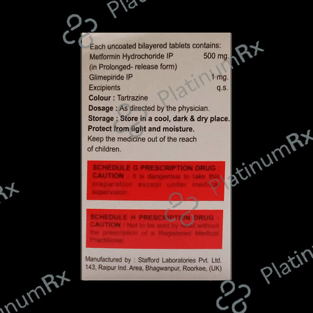 Metabless-G 1 Tablet PR