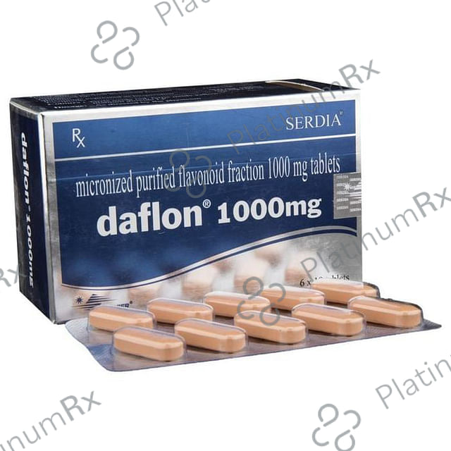 Daflon 1000mg Tablet 10 Tablet