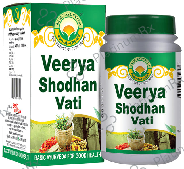 Basic Ayurveda Veerya Shodhan Vati