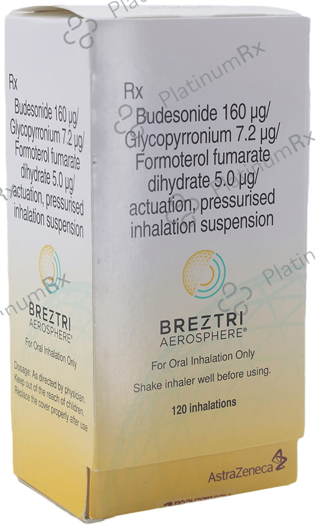 Breztri Aerosphere 120D Inhaler 1s
