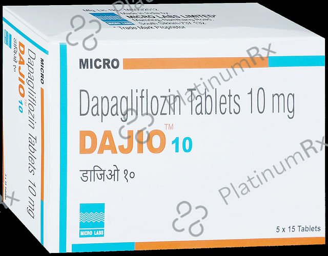 Dajio 10mg Tablet 15s
