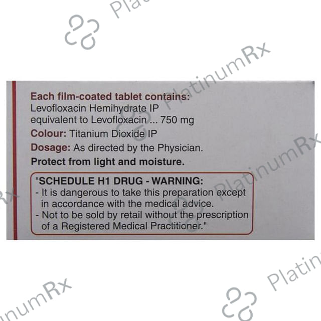 Levoflox 750 Tablet 10 Tablet