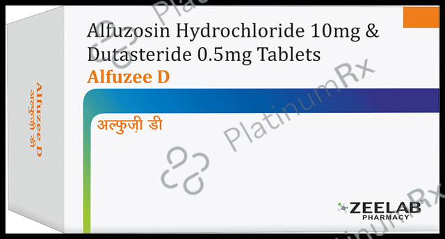 Alfuzee D 10/0.5mg Tablet 10s