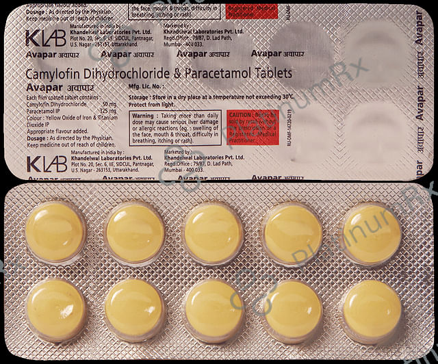 Avapar 100mg Tablet 10s