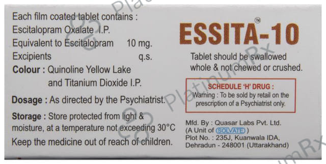 Essita 10mg Tablet 10s