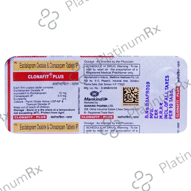Clonafit Plus Tablet