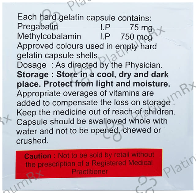 Regafix 750mcg/75mg Capsule