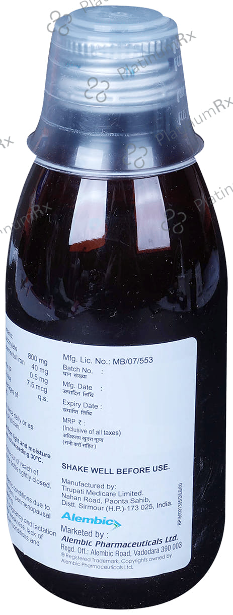 Richar CR 30mg/550mcg Syrup 150ml