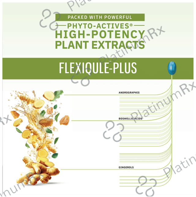 Flexiqule Plus Capsule For Osteo- Arthritis & Joint Pain