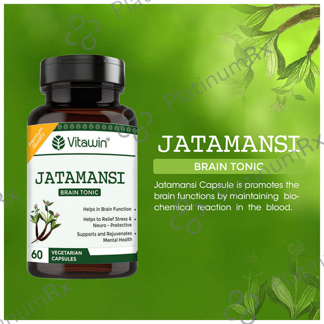Vitawin Jatamansi Vegetarian Capsule