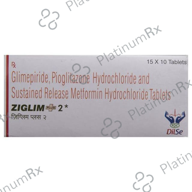 Ziglim Plus 2/500/15mg Tablet SR 10s