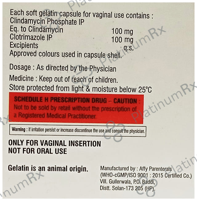 Applygen Soft Gelatin Vaginal Suppositories 7s