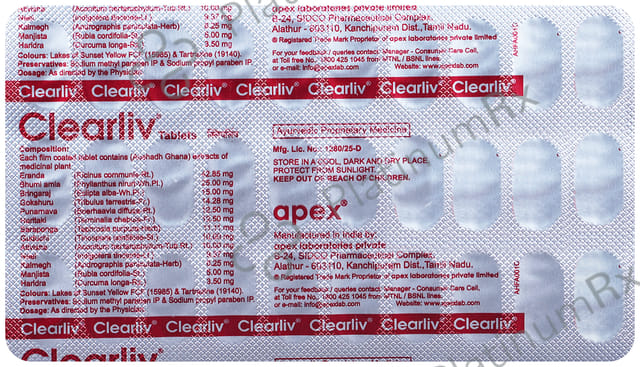 Clearliv Tablet 30s
