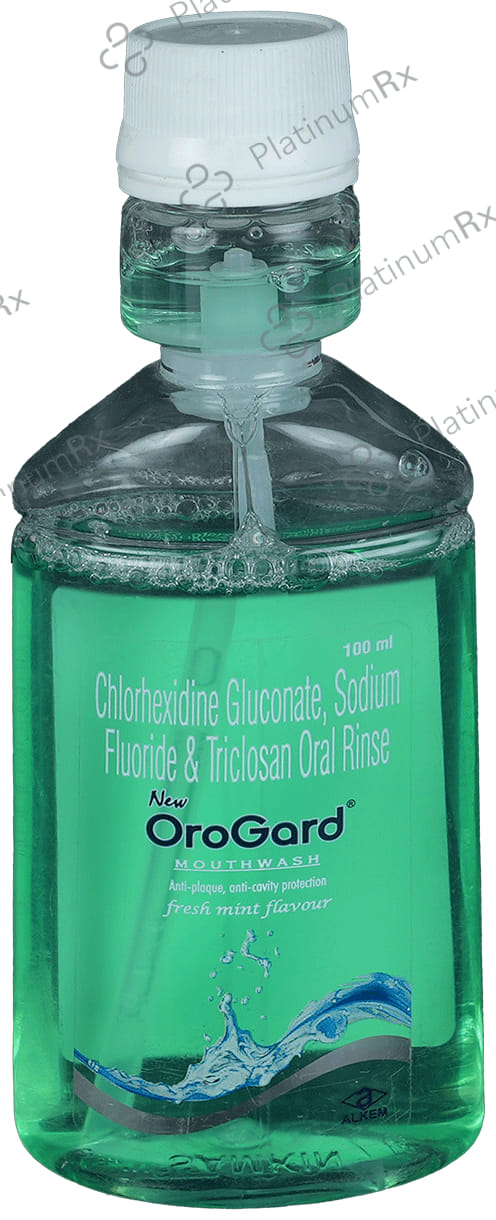 New Orogard Fresh Mint Flavour Mouth Wash 100ml