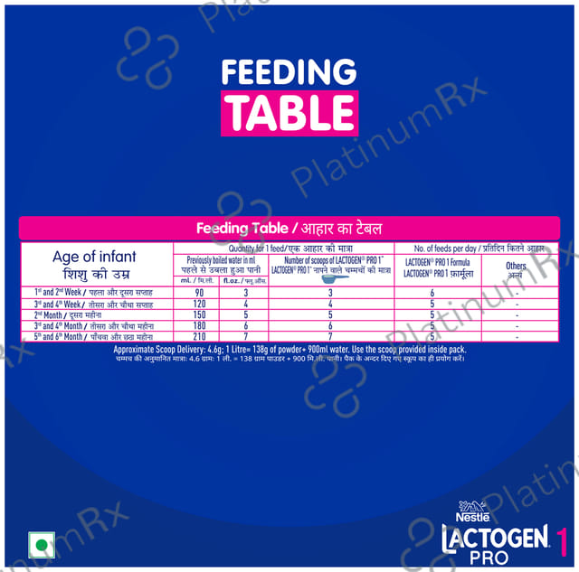 Lactogen Pro 1 Refill Powder 400gm